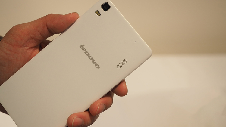 Lenovo A7000 Back View 